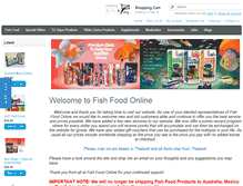 Tablet Screenshot of fishfoodonline.org